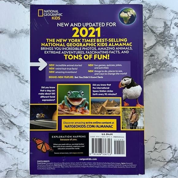 National Geographic Kids Almanac 2021, U.S. Edition - Picture 3 of 6